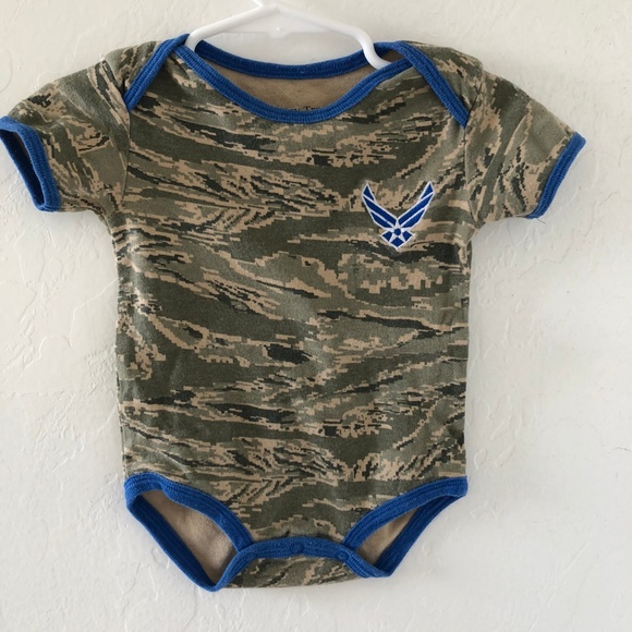 💕💕Tiny Trooper Air Force One Piece Jump Suit - Picture 2 of 5